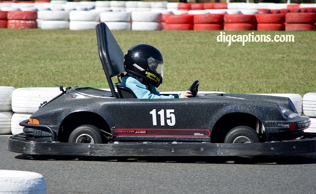 Dodgam Car Racer Junior Captions of Instagram