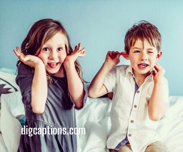Siblings Funny Captions for Instagram
