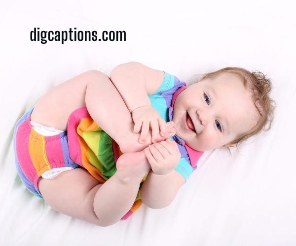 Toothless Smile Baby Girl Quotes and Captions for Instagram