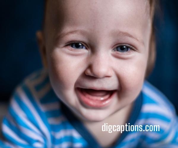 Toothless Smile Baby Boy Quotes and Captions for Instagram