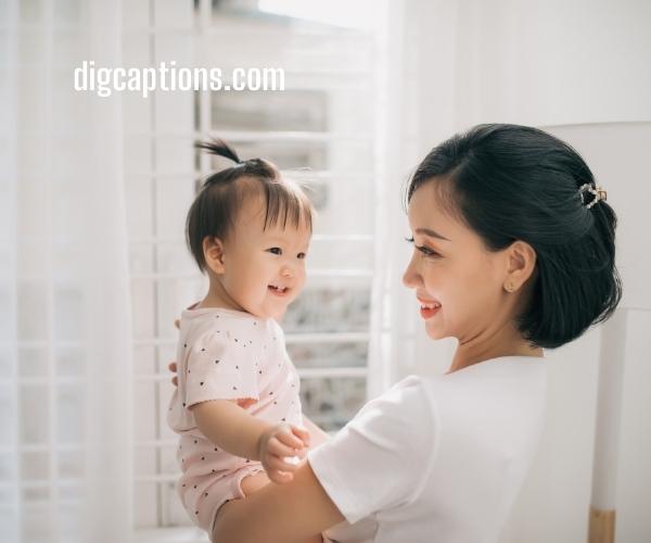 Baby Smile Quotes for Mother Captions for Instagram