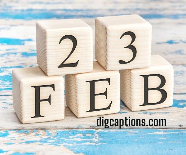 23rd February Anniversary Quotes and Captions for Instagram