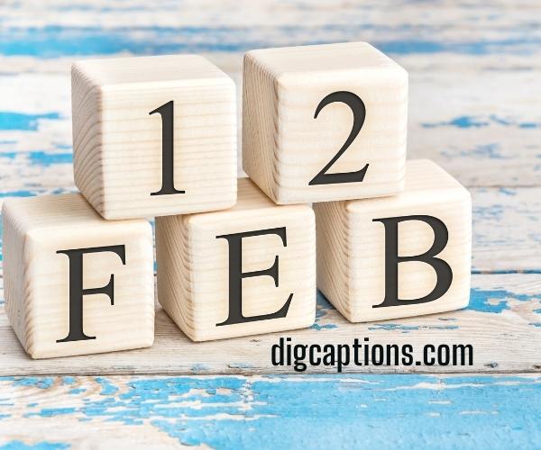 12th February Anniversary Quotes and Captions for Instagram