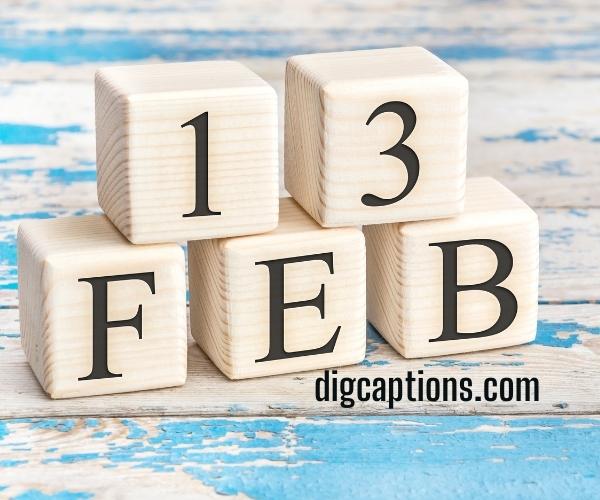 13th February Anniversary Quotes and Captions for Instagram