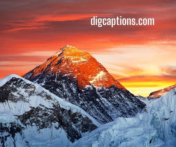 Mount Everest Quotes and Captions for Instagram