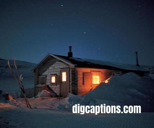 Witty Cabin Caption for Instagram With Quotes