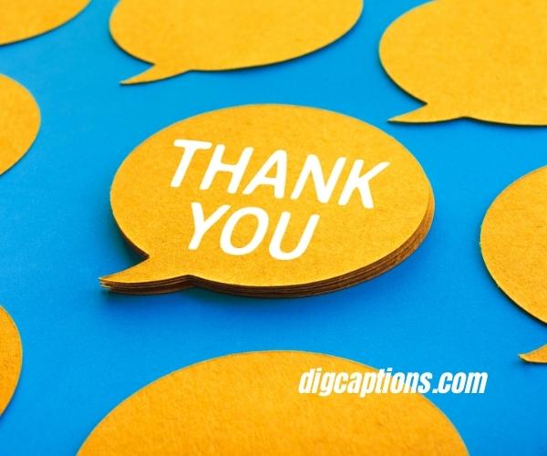 Encouraging Thank You Quotes and Captions for Instagram