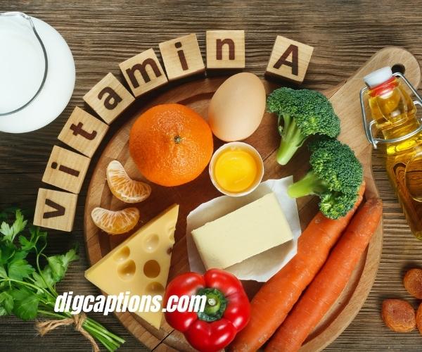 Vitamin a Captions for Instagram With Quotes