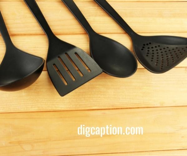 Plastic Kitchen Utensil Captions for Instagram