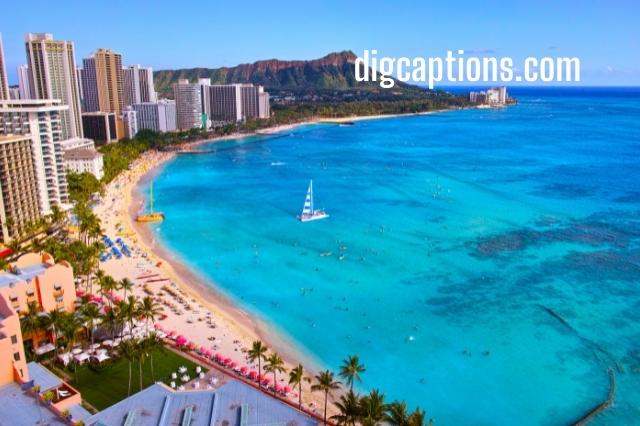 Waikiki Captions for Instagram With Quotes