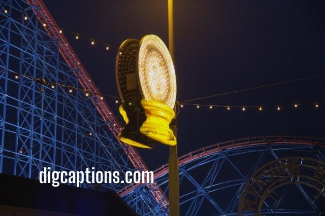 Blackpool Illuminations Captions for Instagram