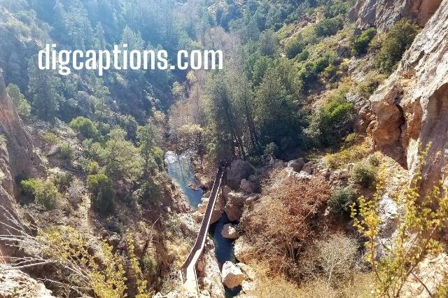 Gowan Trail Tonto Natural Bridge Captions for Instagram