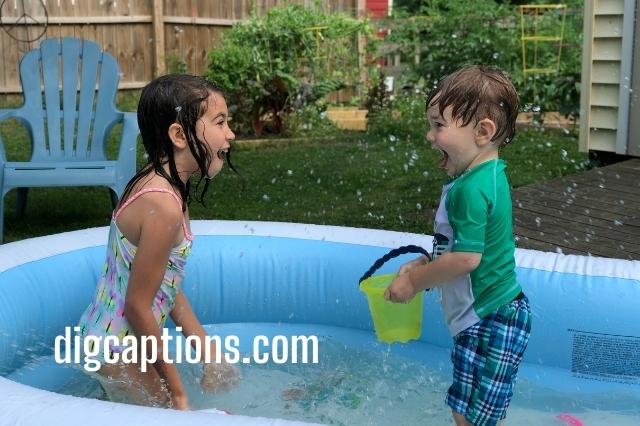 Backyard Fun Captions for Instagram