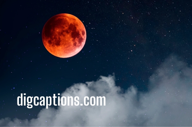 Blood Moon Captions for Instagram