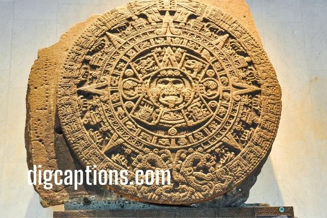 Aztec Calendar Stone Quotes and Captions