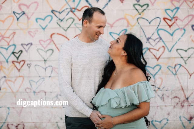 Couple Maternity Photo Captions for Instagram