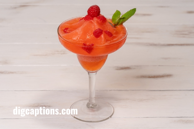 Strawberry Daiquiri Captions for Instagram